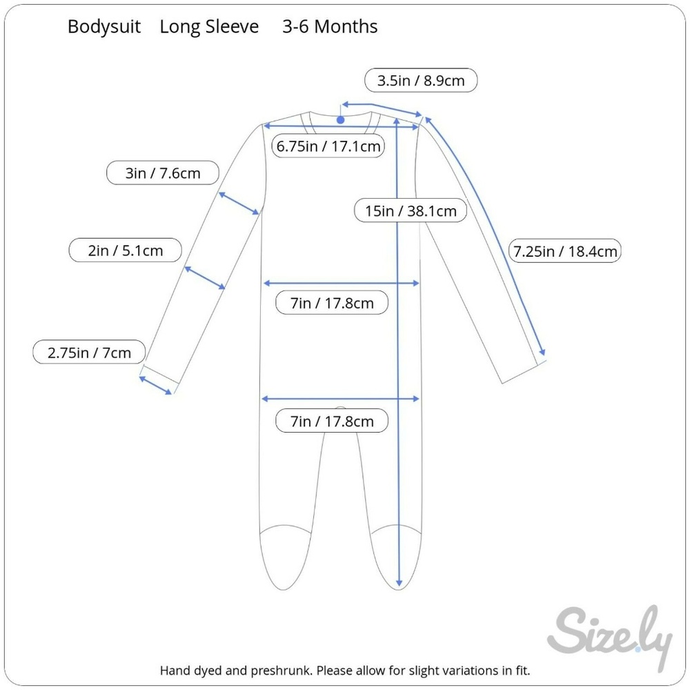 Handmade Tie Dye Batik Romper Infant One Piece 3-6 - Picture 3 of 3